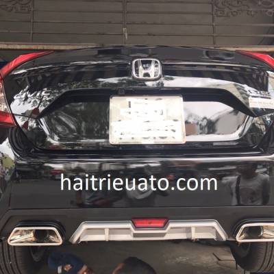 độ pô cho xe honda civic 2017