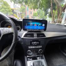 M&agrave;n h&igrave;nh android theo xe Mercedes C200 2014