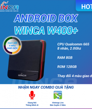 Winca android Box W400+