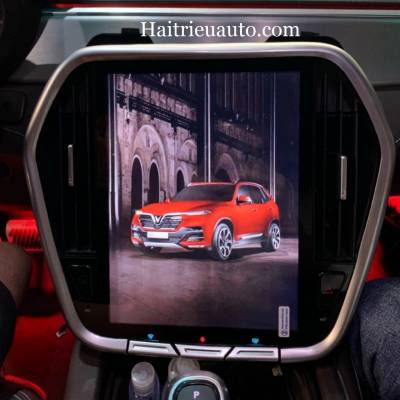 màn hình android theo xe vinfast lux
