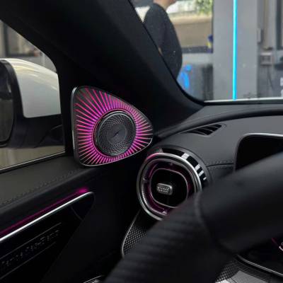 Loa xoay 6D xe Mercedes E