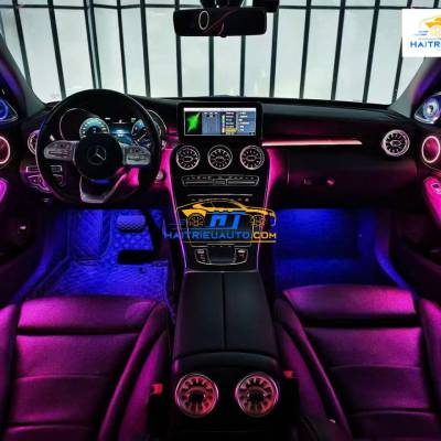 Led nội thất xe Mercedes C