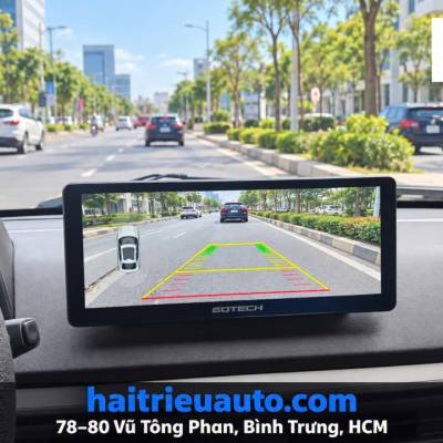 M&agrave;n h&igrave;nh android 12inch xe Minio Green