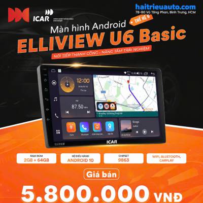 M&agrave;n h&igrave;nh android  Ellivew U6 Basic