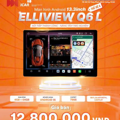 M&agrave;n h&igrave;nh Android  Elliview Q6 L
