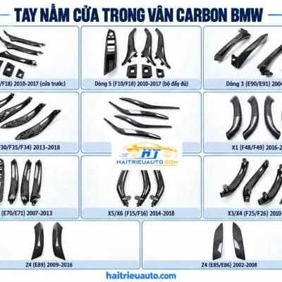 Tay nắm cửa trong xe BMW 
