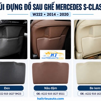 T&uacute;i đựng đồ ph&iacute;a sau xe Mercedes S
