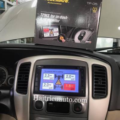 Cảm biến áp suất lốp tích hợp DVD cho xe ford escape