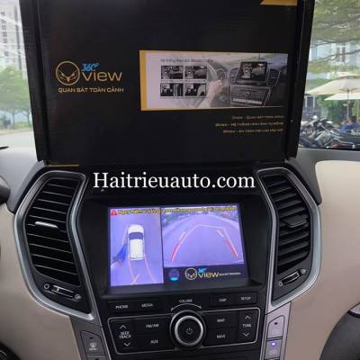 camera 360 Oview cho xe hyundai santafe
