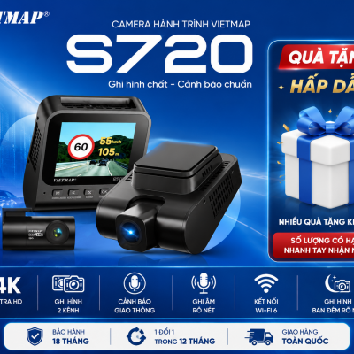 Camera h&agrave;nh tr&igrave;nh Vietmap S720