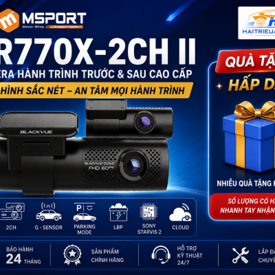 CAMERA H&Agrave;NH TR&Igrave;NH BLACKVUE DR770X-2CH