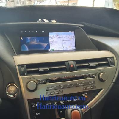 màn hình android heo xe lexus RX350 2012
