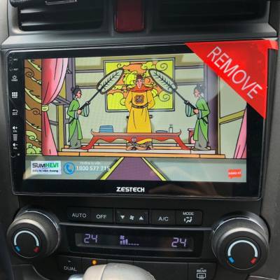 màn hình android zestech theo xe honda CRV 2010