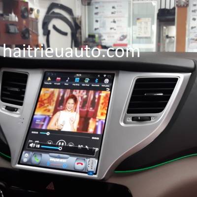 màn hình android theo xe Hyundai Tucson