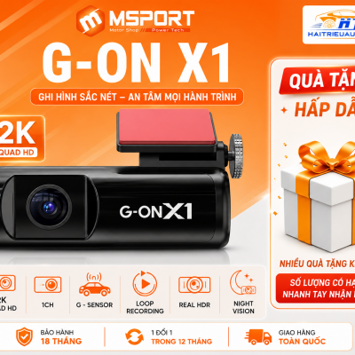 Camera h&agrave;nh tr&igrave;nh Msport G-ON X1