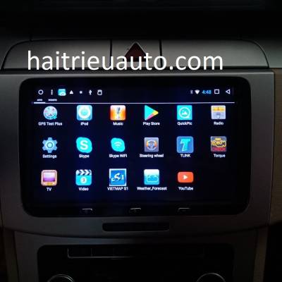 màn hình android Volkswagen Pasat 2009