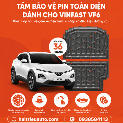 Tấm bạo vệ pin xe Vinfast Vf 6