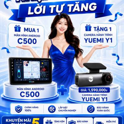 M&agrave;n h&igrave;nh android Vincar C500