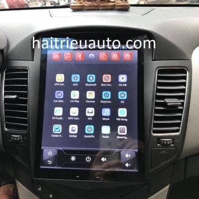 m&agrave;n h&igrave;nh tesla orion cho xe cruze 