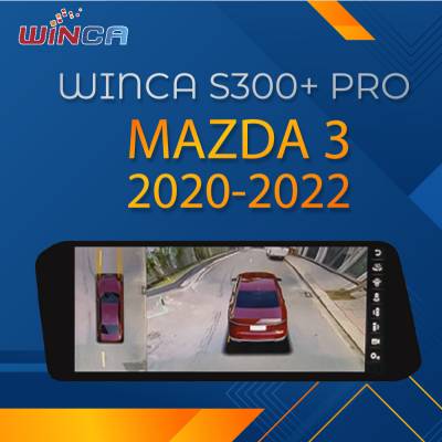 Màn Hình DVD Android Ô Tô Liền Camera 360 Winca S300+ Pro 360 Mazda 3 2022