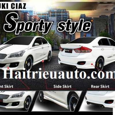 body kit Suzuki Ciaz mẫu Sporty