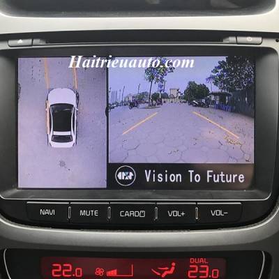 Lắp camera 360 độ cho xe Kia Sorento