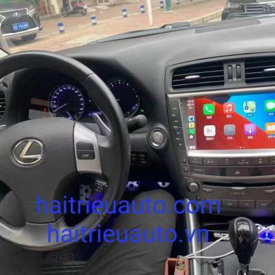 màn hình android theo xe lexus IS 250