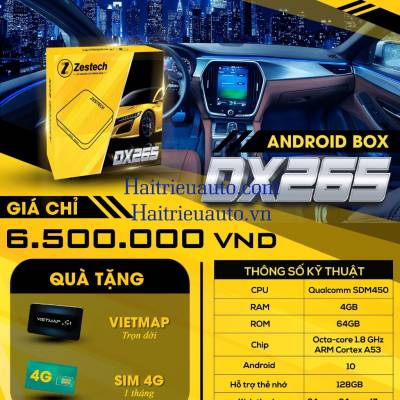 Android  box Zestech DX265