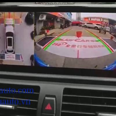 Màn hình android có camera 360 xe BMW X5 