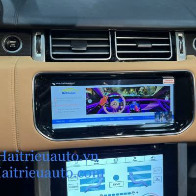 màn hình android theo xe Range Rover Vogue