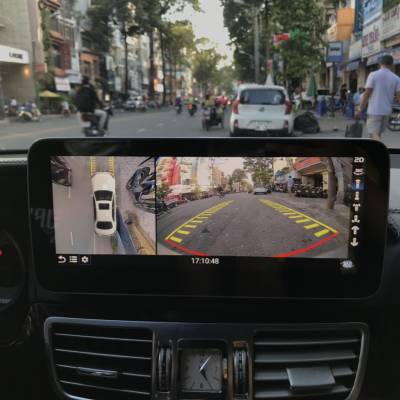 Màn hình android liền camera 360 xe mercedes GLK