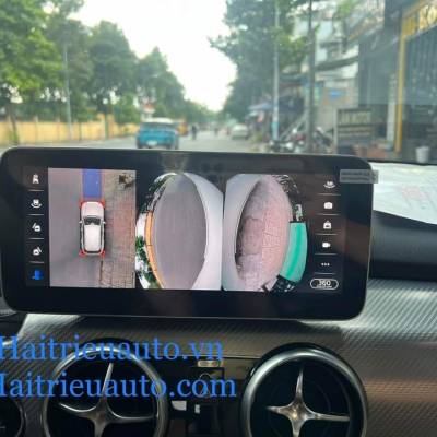 Màn hình android liền camera 360 xe Mercedes  CLA