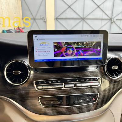 Màn hình android Omas Pro xe Mercedes V 2021