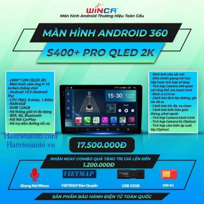 Màn hình android Winca S400+PRO QLED
