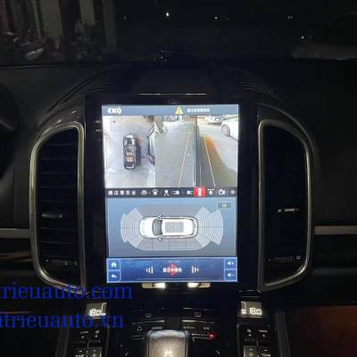Màn hình android xe Porsche Cayenne 2015