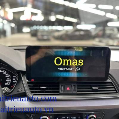 Màn hình android Omas xe audi Q5 2017