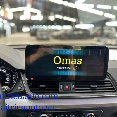 Màn hình android Omas xe Audi A4 2018