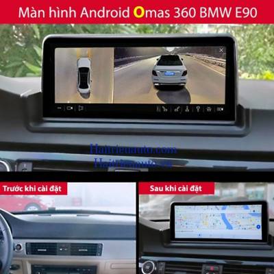 Màn hình android Omas 360 xe BMW E90