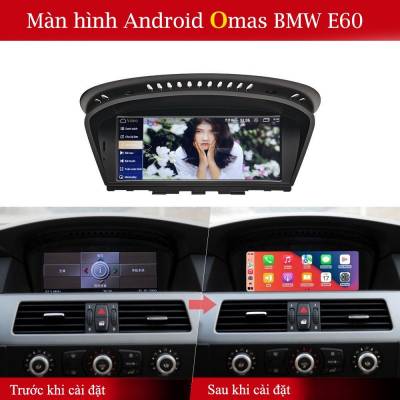 Màn hình android Omas xe BMW E60