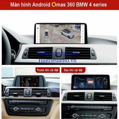 Màn hình android Omas 360 xe BMW 4 series