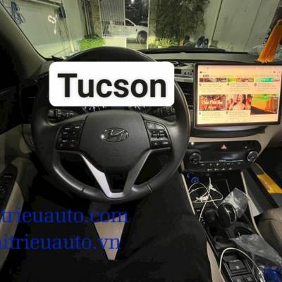 Màn hình android 13in xe Tucson