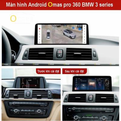 Màn hình android Omas Pro 360  xe BMW 3 series