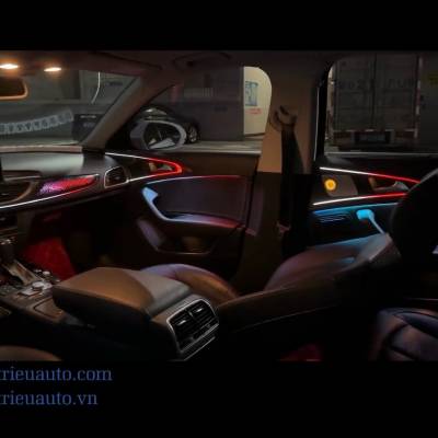 Led nội thất xe Audi A6