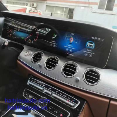 Màn hình đồng hồ và android  xe mercedes E