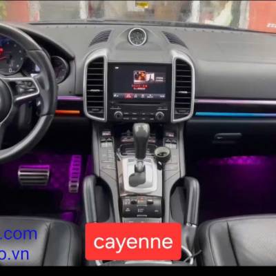 Led nội thất xe Porsche Cayenne