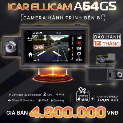 Camera hành trình Icar ellicam A64GS