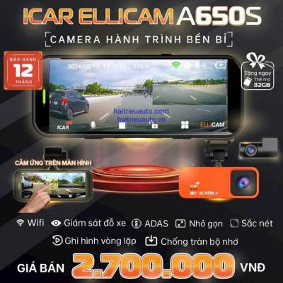 Camera hành trình Icar ellicam A650S