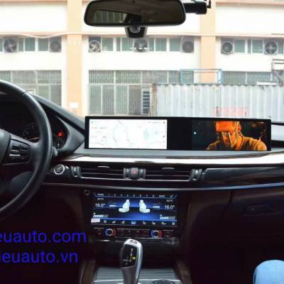 Màn hình android dài xe BMW X5 