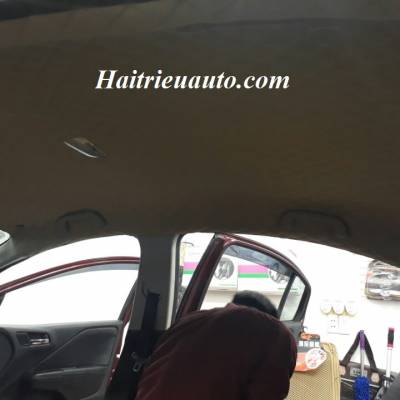 Bọc trần da 5D cho Honda City 2016