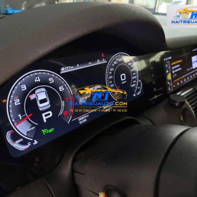 Màn hình android liền đồng hồ điện tử xe Audi Q7
